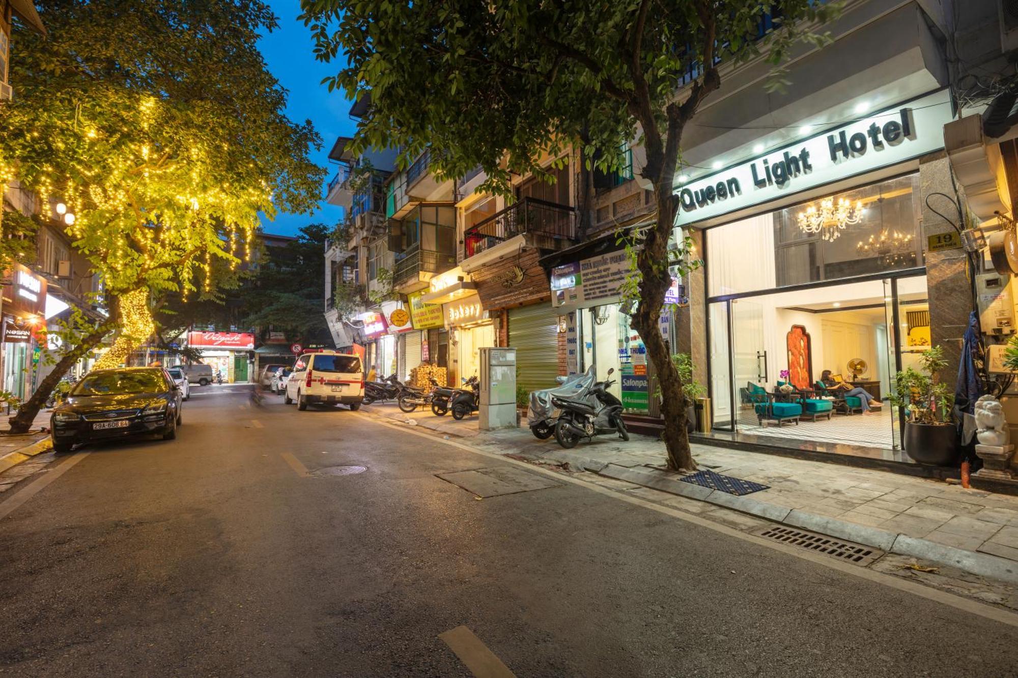 Queen Light Hotel Hanoi Exteriör bild