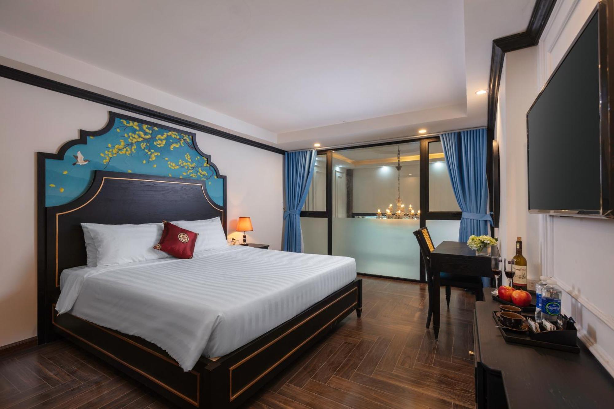 Queen Light Hotel Hanoi Exteriör bild