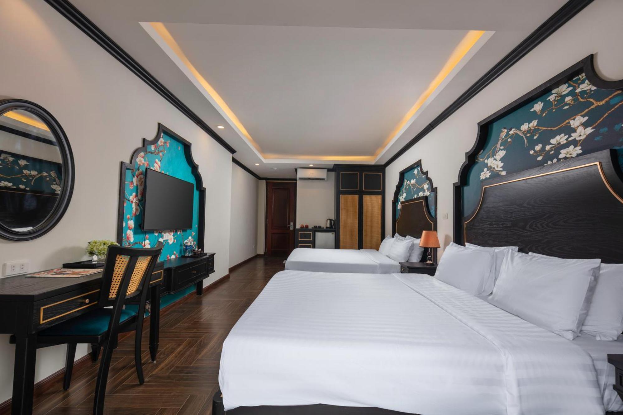Queen Light Hotel Hanoi Exteriör bild