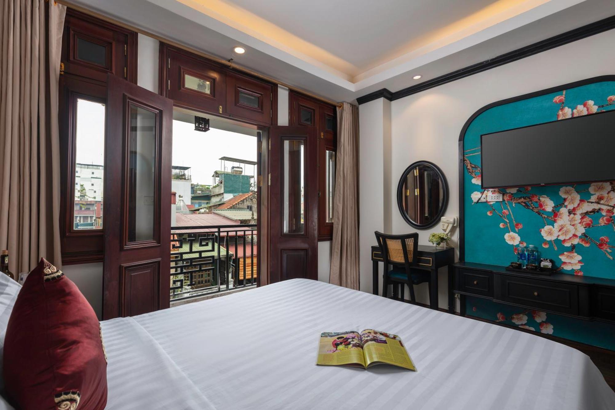 Queen Light Hotel Hanoi Exteriör bild