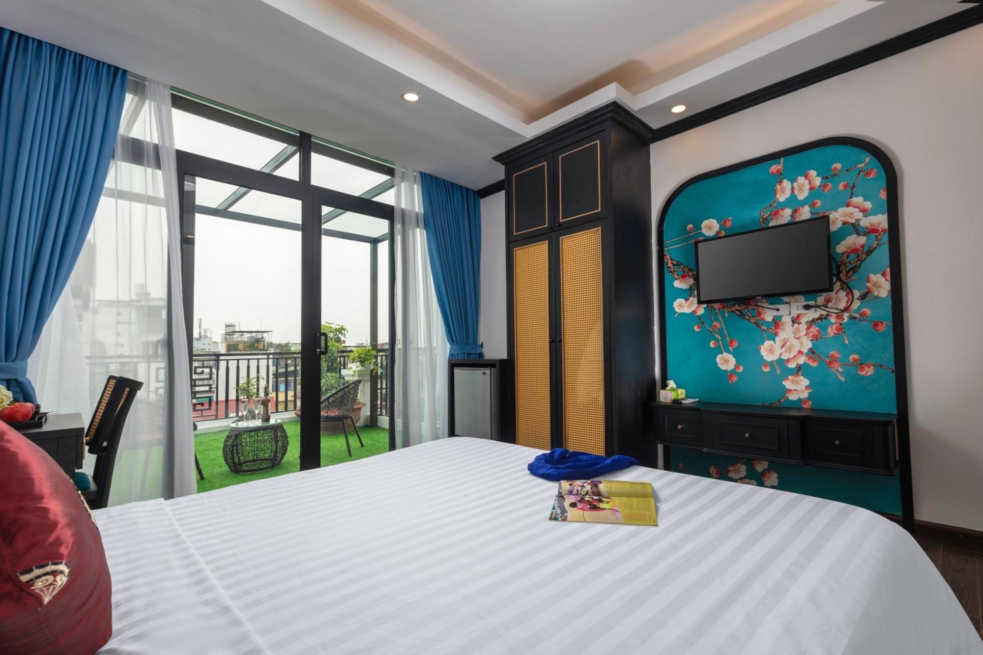 Queen Light Hotel Hanoi Exteriör bild