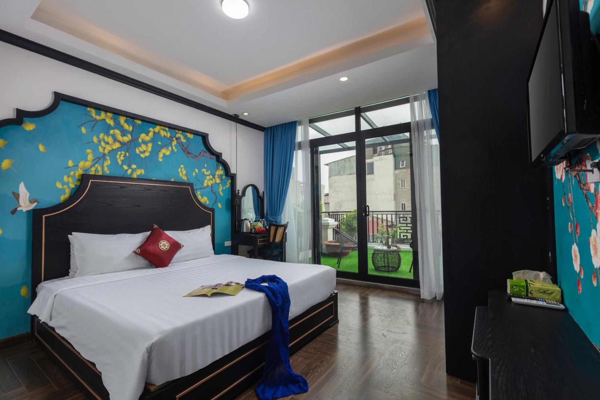 Queen Light Hotel Hanoi Exteriör bild