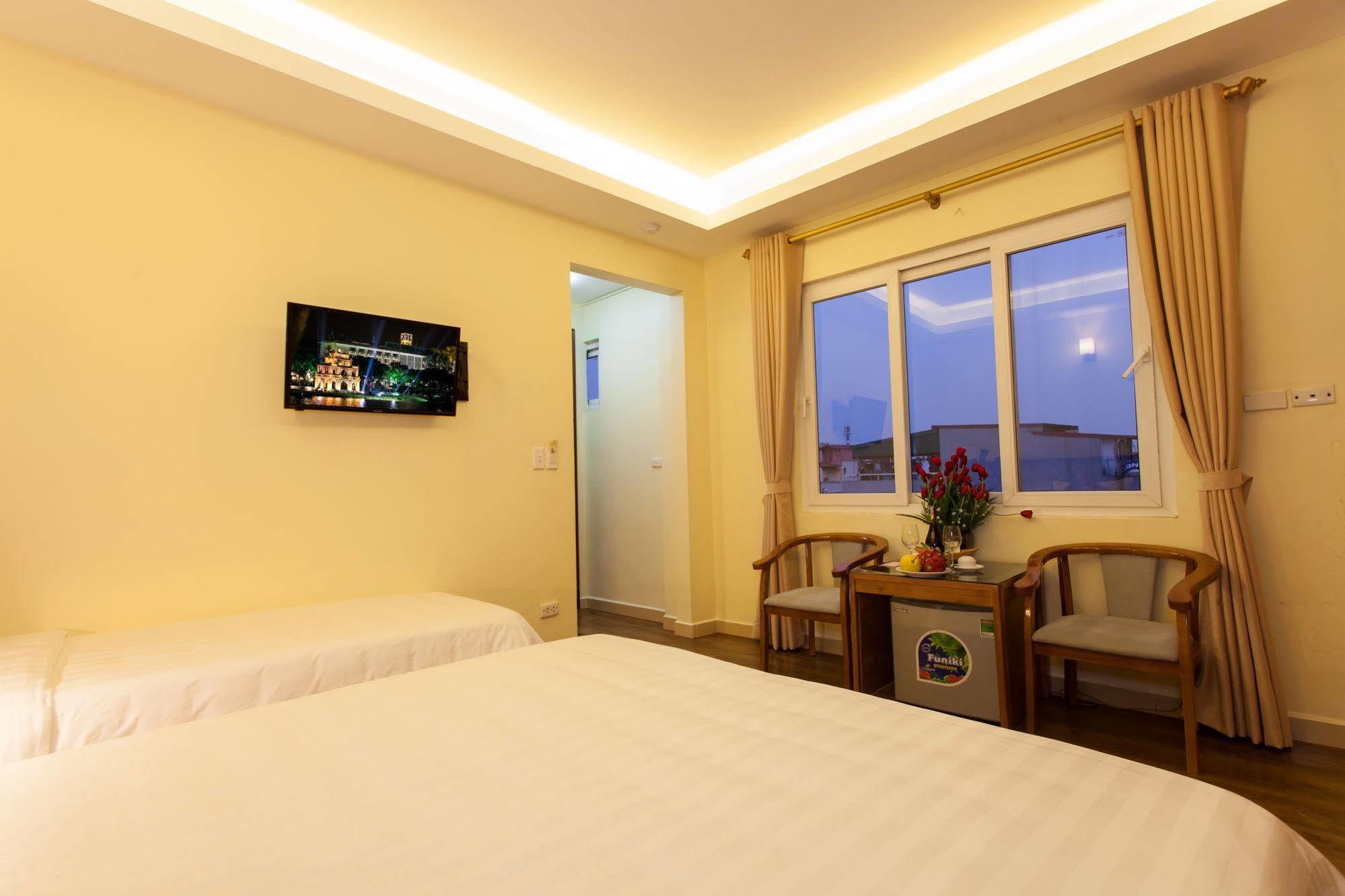 Queen Light Hotel Hanoi Exteriör bild